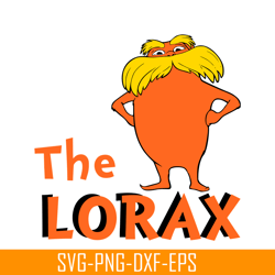The Lorax SVG, Dr Seuss SVG, Dr. Seuss' the Lorax SVG DS105122315