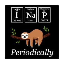 Sloth Periodically Science Svg, Trending Svg, Sloth Svg, Periodically Laziness, Lazy Sloth Svg, Sloth Science, Science S