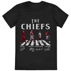 The Chiefs Walking Abbey Road Signatures Football Shirt