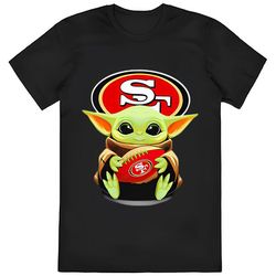 Baby Yoda Loves San Francisco 49ers Shirt