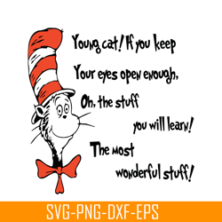 Young Cat SVG, Dr Seuss SVG, Dr Seuss Quotes SVG DS1051223115