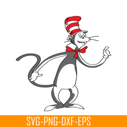 The Cat Character Of Dr Seuss SVG, Dr Seuss SVG, Cat In The Hat SVG DS205122357