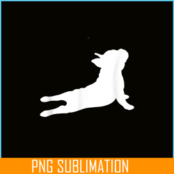 Cute French Bulldog Yoga PNG, Funny French Bulldog PNG, Bulldog Mascot PNG