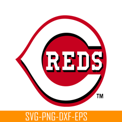 Cincinnati Reds Logo SVG PNG DXF EPS AI, Major League Baseball SVG, MLB Lovers SVG MLB01122317