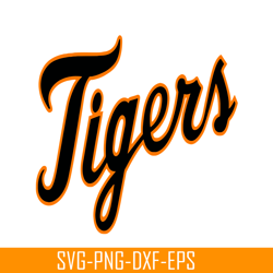 Detroit Tigers The Tiger Text SVG, Major League Baseball SVG, MLB Lovers SVG MLB01122359