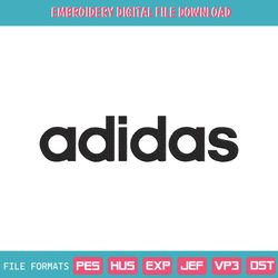 Adidas Logo Legend Embroidery Design Download File