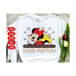 Louis Vuitton Minnie Mouse Svg, Trending Svg, LV Minnie Svg, Louis Vuitton Minnie, Louis Vuitton Svg, LV Svg, Minnie Svg