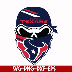 Houton texans skull svg, Texans skull svg, Nfl svg, png, dxf, eps digital file NFL10102030L