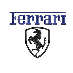 Ferrari Logo Embroidery Download Design Logo Car Embroidery File