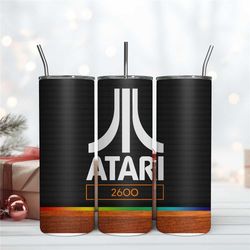 Atari 2600 20Oz Tumbler Wrap, Digital Download PNG, Wrap Sublimination Design