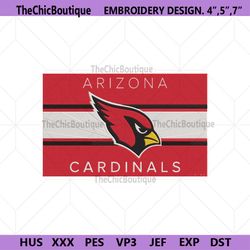 Arizona Cardinals logo Embroidery Design, Arizona Cardinals Symbol Embroidery files