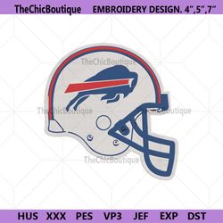 Buffalo Bills helmet embroidery file, Buffalo Bills helmets embroidery design file