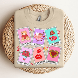 Cafecito y Chisme Valentine's Day PNG, Concha Valentine's Day Shirt Png, Candy Valentines, Valentines Png