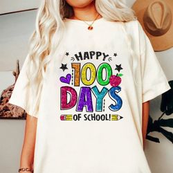 100 Days of School PNG, 100 Day Shirt Png, 100th Day Of School Celebration, Student Png Sublimation, Back to School