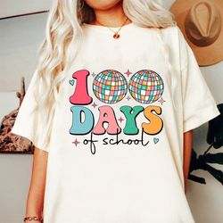 100 Days of School PNG, 100 Day Shirt Png, 100th Day Of School Celebration, Student Png Sublimation