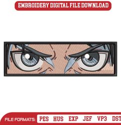Eren Eyes Box Embroidery Design File Anime Attack On Titans File