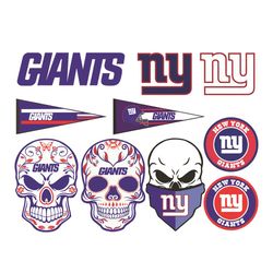 New York Giants Bundle Logo Svg, Sport Svg, Giants Svg, Bundle Logo Svg, Giants Logo Svg, NFL Football Svg, NFL Team Svg