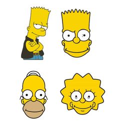 Bart Simpson svg, Cartoon Svg, Simpsons Bundle Svg, Homer Svg, Bart Svg, Lisa Svg, Boys Svg, Girls Svg, Family Svg, Dad