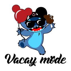 Stitch Vacay Mode Shirt Svg, Stitch Shirt, Disney Princess, Disney Vacay Mode Svg, Disney Castle Silhouette Cameo Svg, P