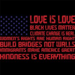 Love Is Love Black Lives Matter, Independence Day Svg, Black Lives Shirt, Can Not Breathe,Motivational Shirt, Summer, Cu