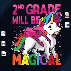 2rd Grade Will Be, 2rd Grade svg, 2rd Grade shirt, second grade gift, Back To School Svg, Kindergarten Gifts Svg, Unico