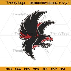 Atlanta Falcons Embroidery Design, NFL Embroidery Designs, Atlanta Falcons file