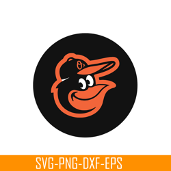 Baltimore Orioles The Black Bird SVG PNG DXF EPS AI, Major League Baseball SVG, MLB Lovers SVG MLB30112336