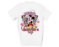 HOT! Happy Valentine's Day Shirts, Valentine Mouse Candy Heart T-shirts, Mouse Castle Png, Mouse Valentines, Family Trip