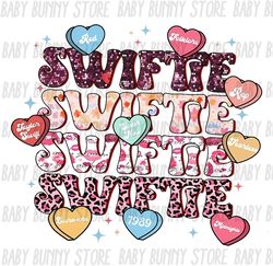 Swiftie Valentine Png, Heart Love Retro Png