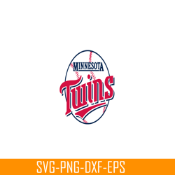 Logo Of Minnesota Twins SVG, Major League Baseball SVG, Baseball SVG MLB204122304