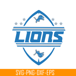 Lions Logo SVG PNG EPS, US Football SVG, National Football League SVG