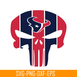 Houston Texans Skull SVG PNG DXF EPS, Football Team SVG, NFL Lovers SVG NFL230112371