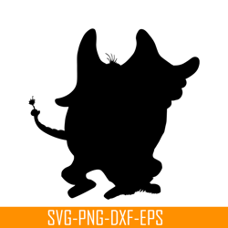 The Elephant Black Shadow SVG, Dr Seuss SVG, Cat In The Hat SVG DS105122333