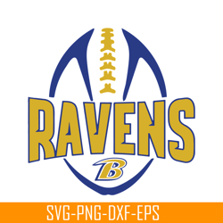 Ravens B SVG PNG DXF EPS, USA Football SVG, NFL Lovers SVG