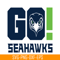 Go Seattle Seahawks PNG DXF, Football Team PNG, NFL Lovers PNG NFL230112345