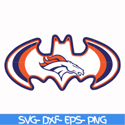 Denver Broncos Bat svg, Sport svg, Nfl svg, png, dxf, eps digital file NFL2410202014T
