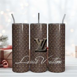 Louis Vuitton Logo Tumbler, LV 20oz Tumbler 17