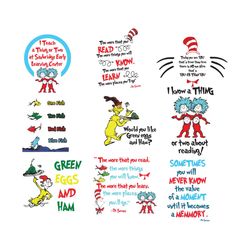 Svg Dr Seuss Bundle Svg, Dr Seuss Svg, Dr Seuss Vector, Dr Seuss Clipart, Thing One Svg, Thing Two Svg, Dr Seuss Cat Sv