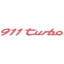 911 Turbo Embroidery Download File Logo Car Download Digitizing File