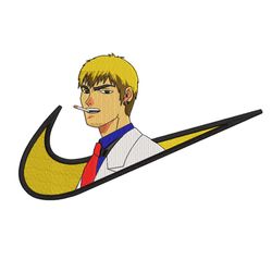 Teacher Onizuka X Nike Logo Embroidery Design Download File