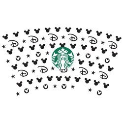 Full Wrap Template for Starbucks Venti Cold Cup, Trending Svg, Starbucks svg, Starbucks gift, Starbucks , Starbucks love