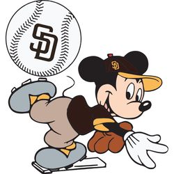 San Diego Padres And Mickey Svg, Sport Svg, San Diego Padres, Padres Baseball Svg, Mickey Svg, Mickey Sport Svg, Padres