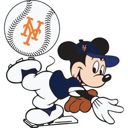 New York Mets And Mickey Svg, Sport Svg, New York Mets, NY Mets Lovers, NY Mets Baseball, Mickey Svg, Mickey Sport, NY M