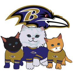 Baltimore Ravens Cat Svg, Sport Svg, Baltimore Ravens, Ravens Svg, Ravens Nfl, Ravens Logo Svg, Cat Svg, Super Bowl Svg,