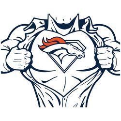 Denver Broncos Superman Svg, Sport Svg, Denver Broncos, Broncos Svg, Broncos Nfl, Broncos Logo Svg, Superman Svg, Nfl Sv