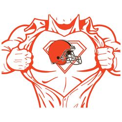 Cleveland Browns Superman Svg, Sport Svg, Cleveland Browns, Browns Svg, Browns Nfl, Browns Logo Svg, Superman Svg, Nfl S