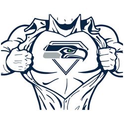 Seattle Seahawks Superman Svg, Sport Svg, Seattle Seahawks, Seahawks Svg, Seahawks Nfl, Seahawks Logo Svg, Superman Svg,