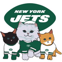 New York Jets Cat Svg, Sport Svg, New York Jets, Jets Svg, Jets Nfl, Jets Logo Svg, Cat Svg, Super Bowl Svg, Nfl Cat Svg