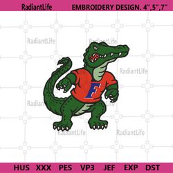Florida Gators Iconic Logo Embroidery Files, NCAA Embroidery Files, Florida Gators File