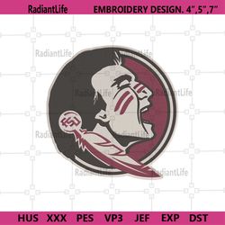 Florida State Iconic Embroidery Files, Florida State Embroidery Download File